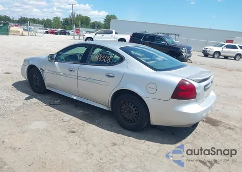 2004 Pontiac Grand Prix Gt1 из США, поврежденный, VIN 2G2WP522941150897